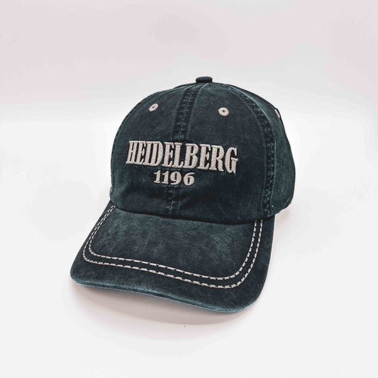 Basecap Heidelberg Stitch – Navy/Weiß