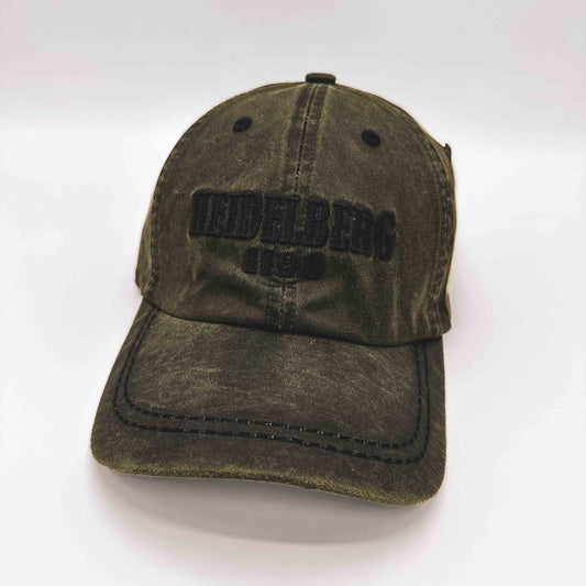 Basecap Heidelberg Stitch – Olive/Black