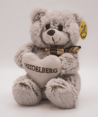 Bär "Hanni Heidelberg" in drei Farbvatianten: grau